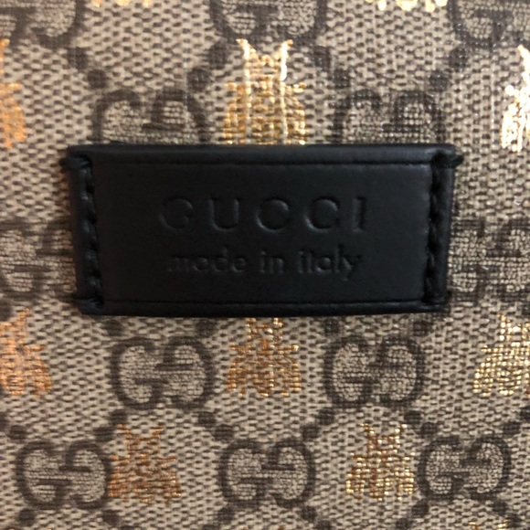 Authentic Gucci Supreme Bees Backpack - Picture 2 of 12